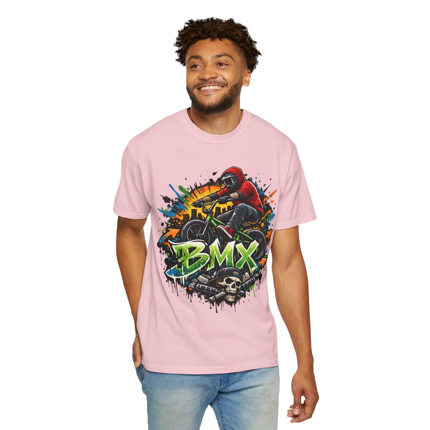 BMX Graphic T-Shirt — Urban Street Bike Rider Tee