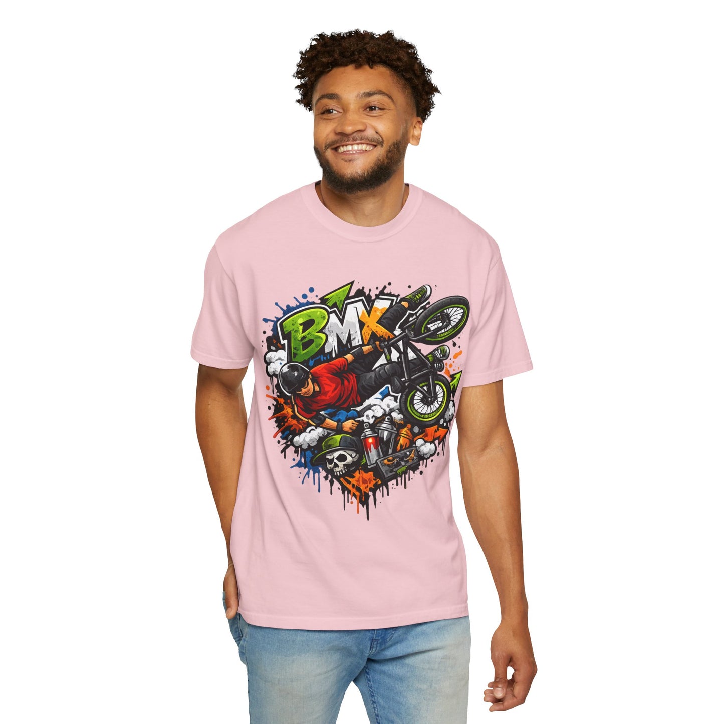 BMX Stunt Rider Graphic T-Shirt