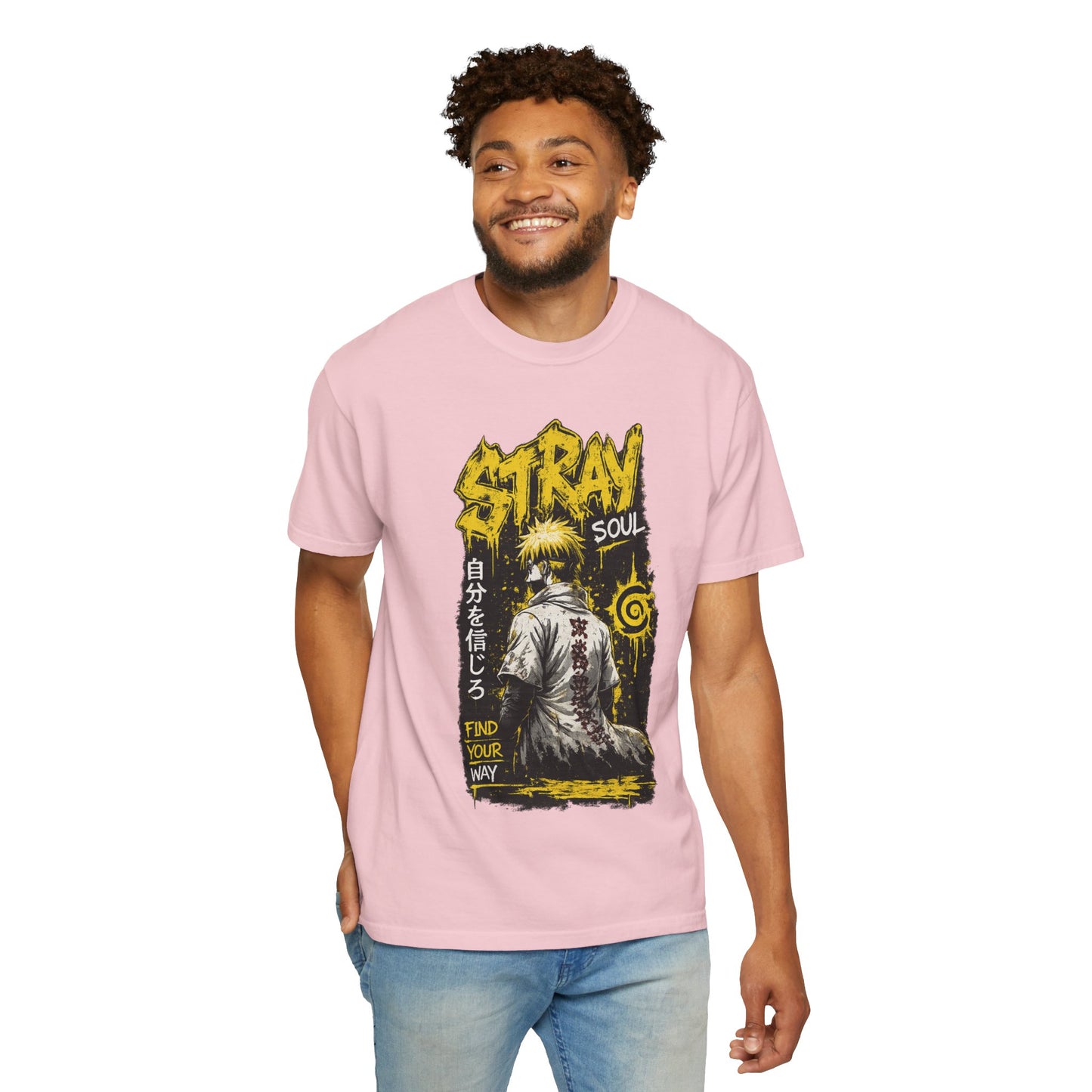 Stray Soul Graphic T-Shirt — Find Your Way Anime Streetwear