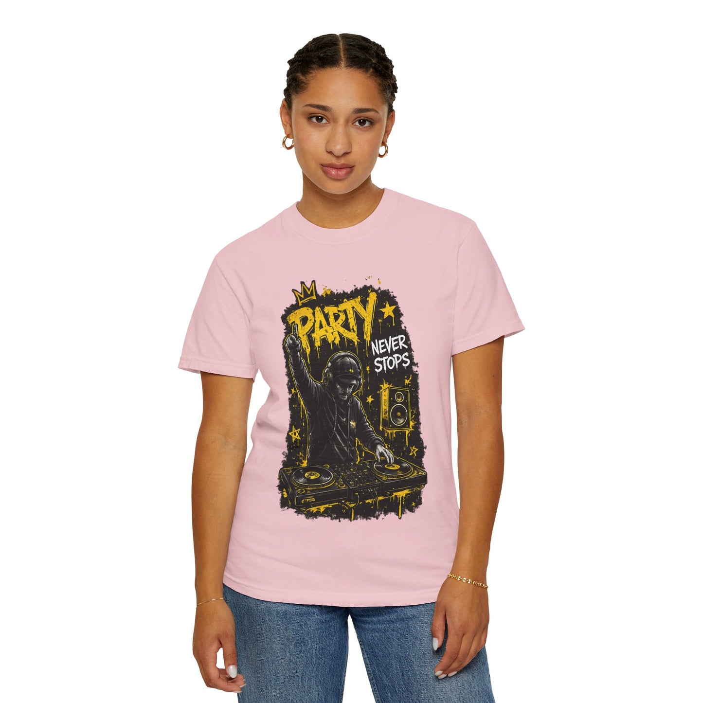 Party Never Stops DJ T-Shirt