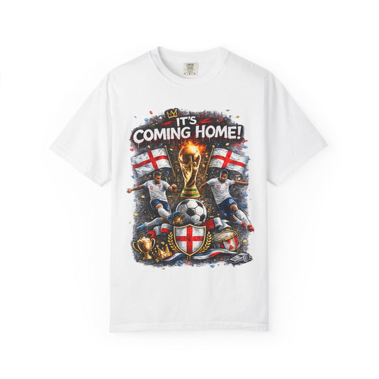 It's Coming Home football World Cup shirt | England flag soccer tee