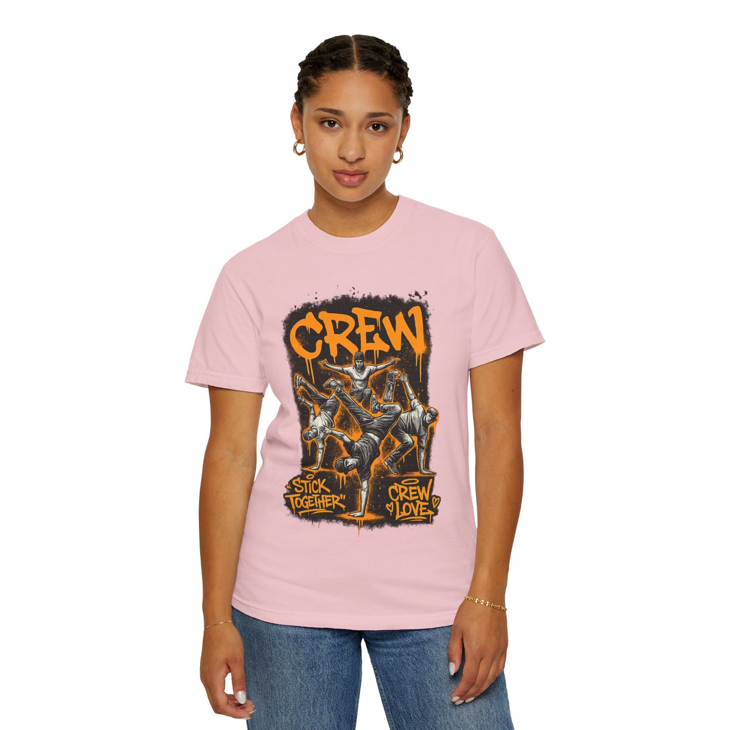 Crew Stick Together Graphic Tee — Skate Crew Vintage-Style Shirt