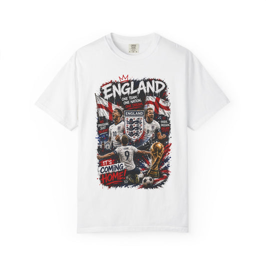 England Football Squad T-shirt | It’s Coming Home World Cup Soccer Tee