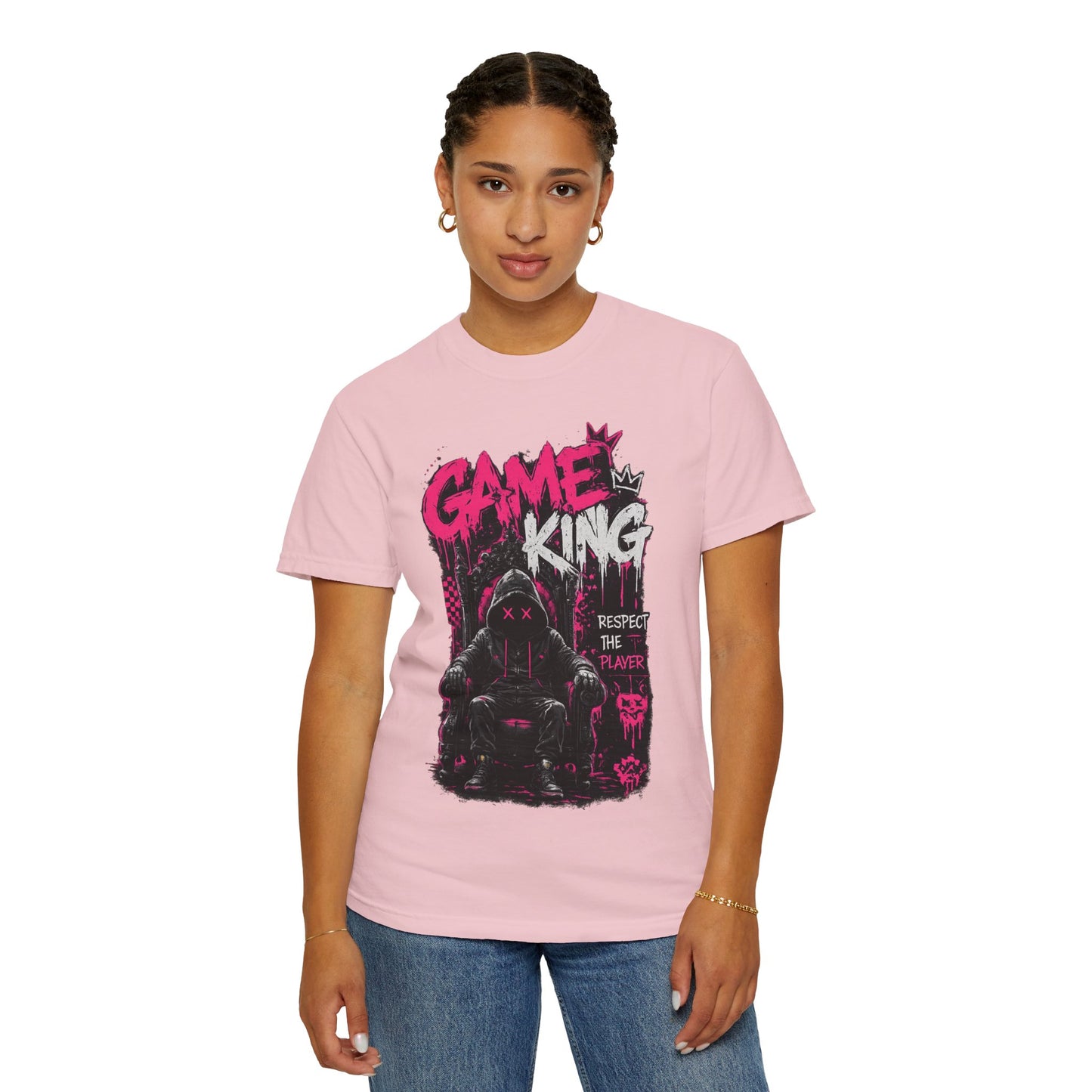 Game King Graphic T-Shirt — 'Respect The Player' Gamer Streetwear