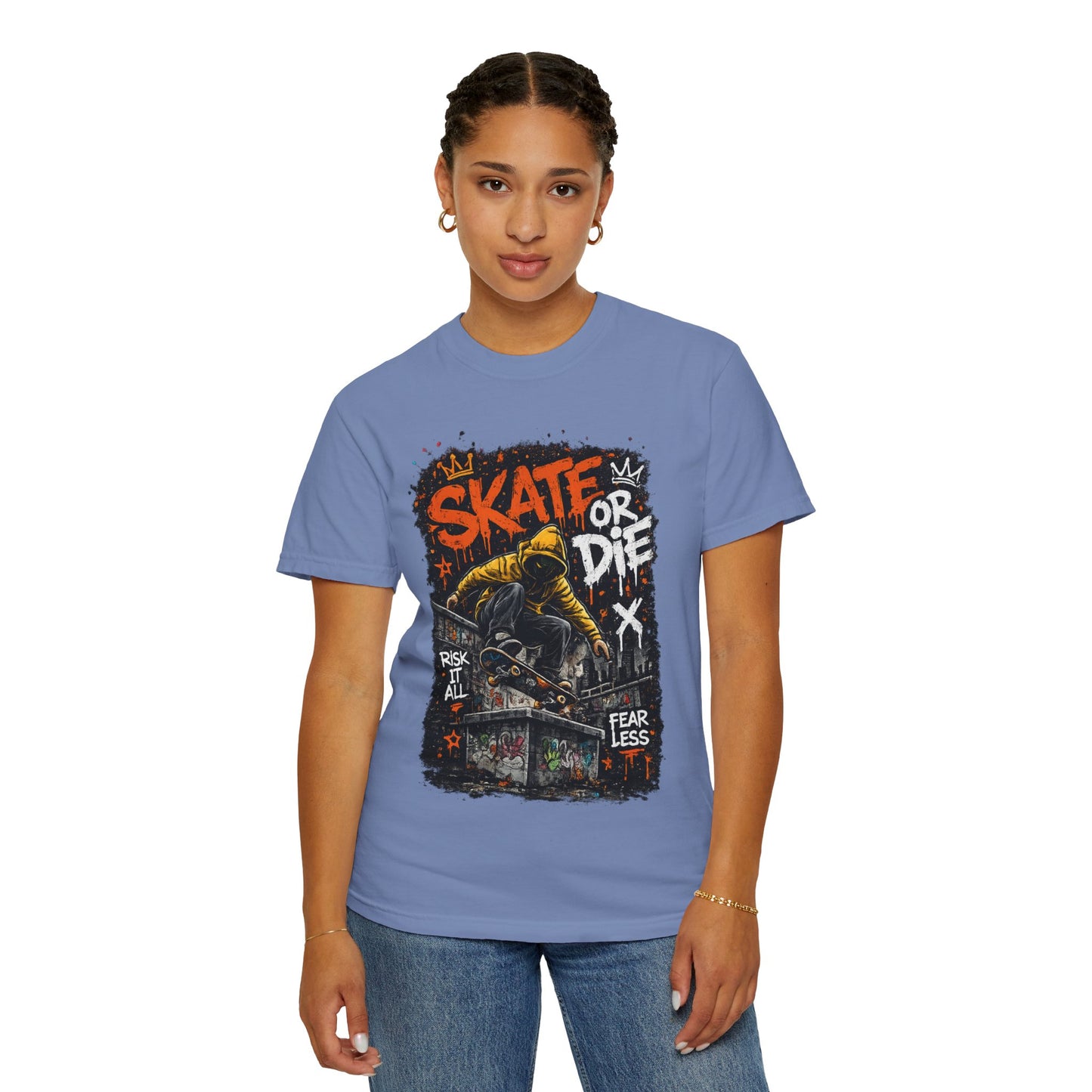 Skate or Die T-Shirt — Fearless Street Skateboard Graphic Tee