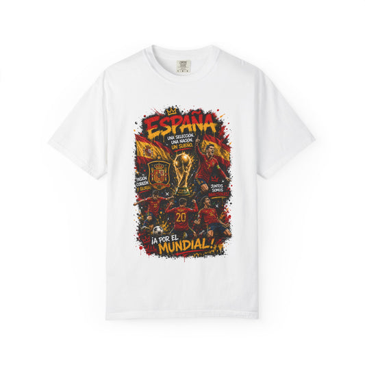 España World Cup Soccer Graphic Tee | España Mundial T-Shirt