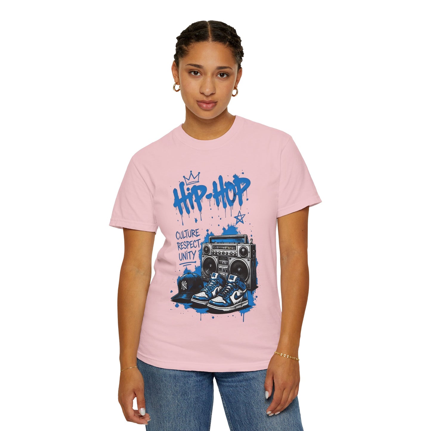 Hip-Hop Culture T-Shirt — "Hip-Hop: Culture Respect Unity" Graphic Tee