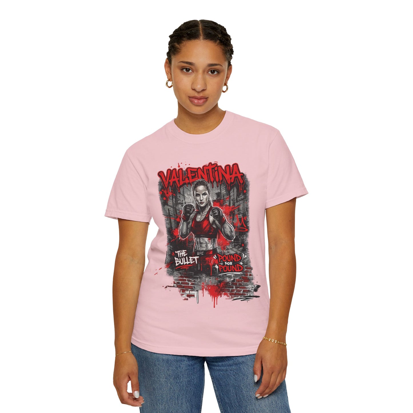 Valentina 'The Bullet' UFC T-Shirt — Women's Fighter Graphic Tee
