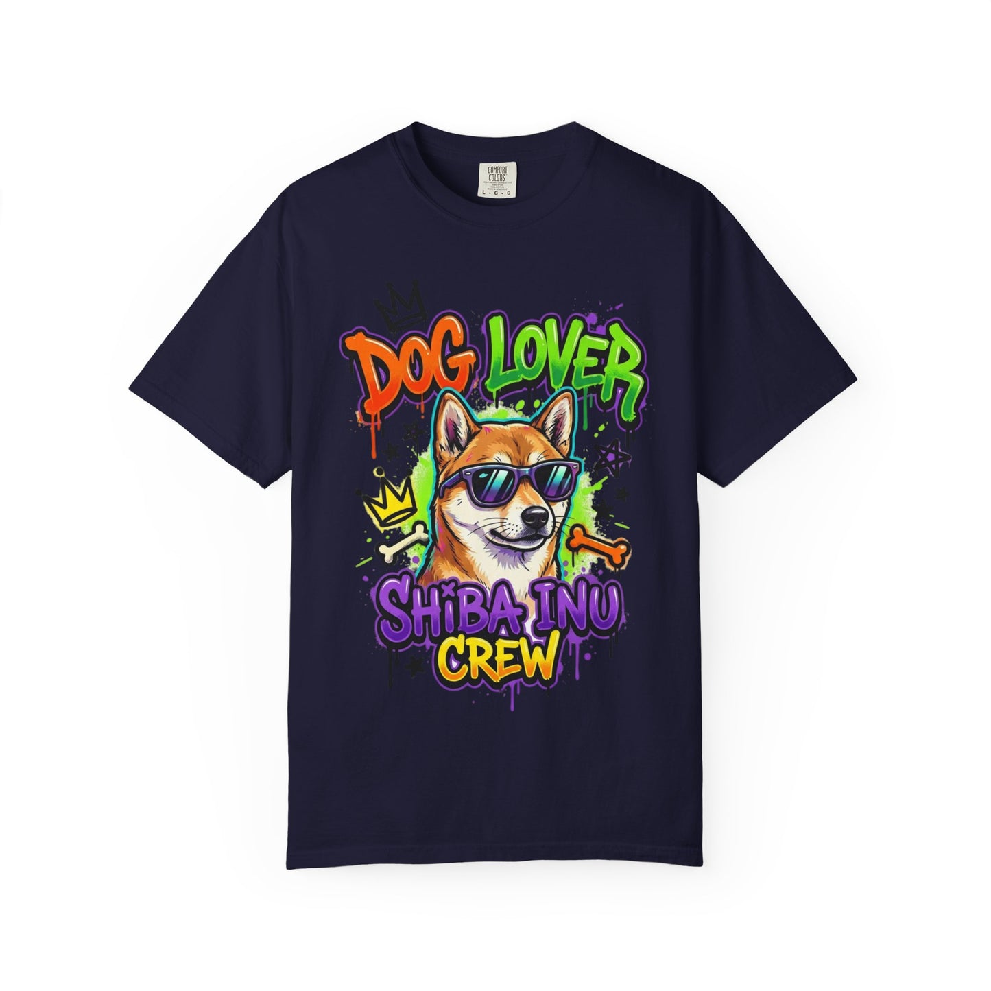 Dog Lover Shiba Inu Crew T-Shirt
