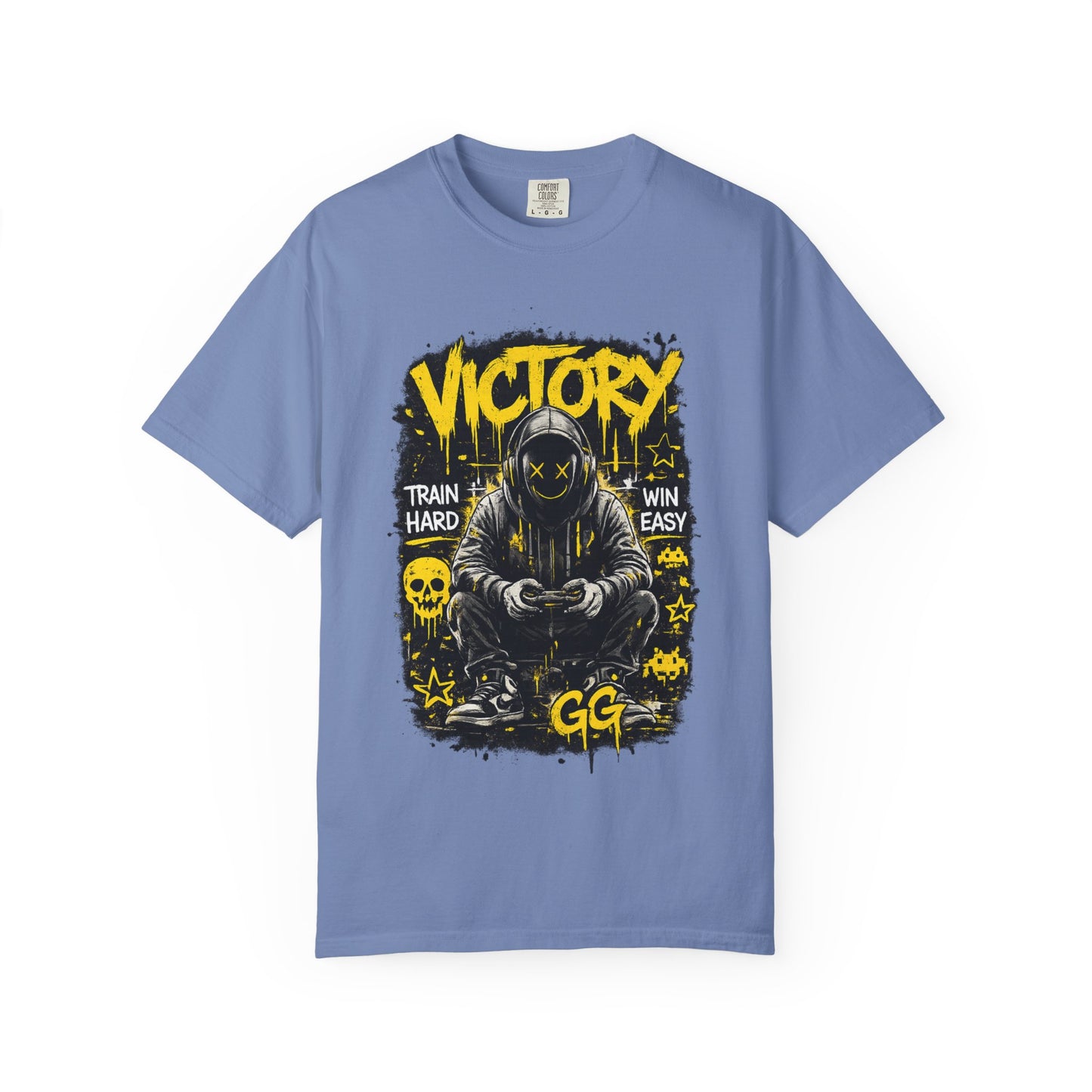 Victory Gamer Hooded Character T-shirt | GG Esports Graphic Tee