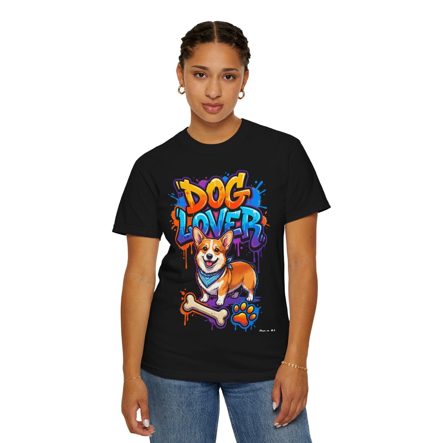 Dog Lover T-Shirt — Cute Corgi Graphic Tee