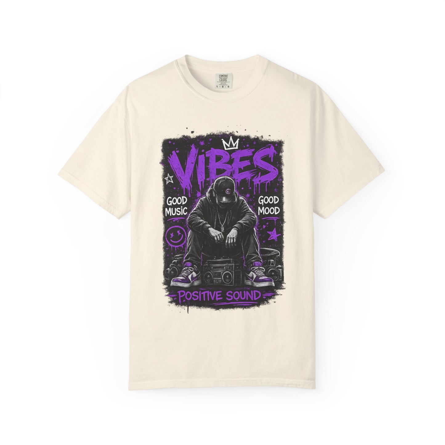 Vibes Graphic T-Shirt — Positive Sound Music Tee