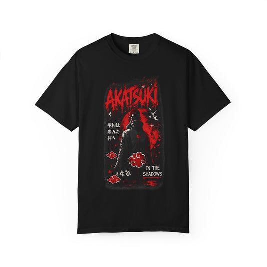 Akatsuki Graphic T-Shirt — Vintage Anime Rogue Clan Design