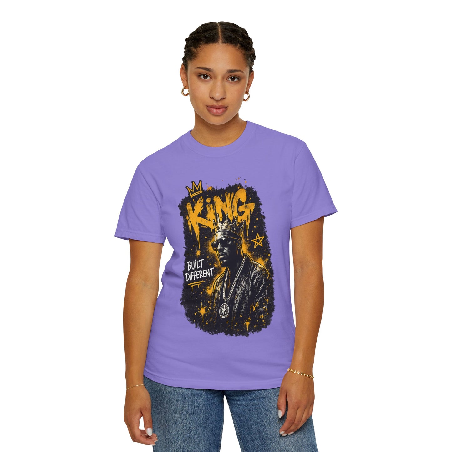 King Built Different T-Shirt — Urban Retro Graphic Tee
