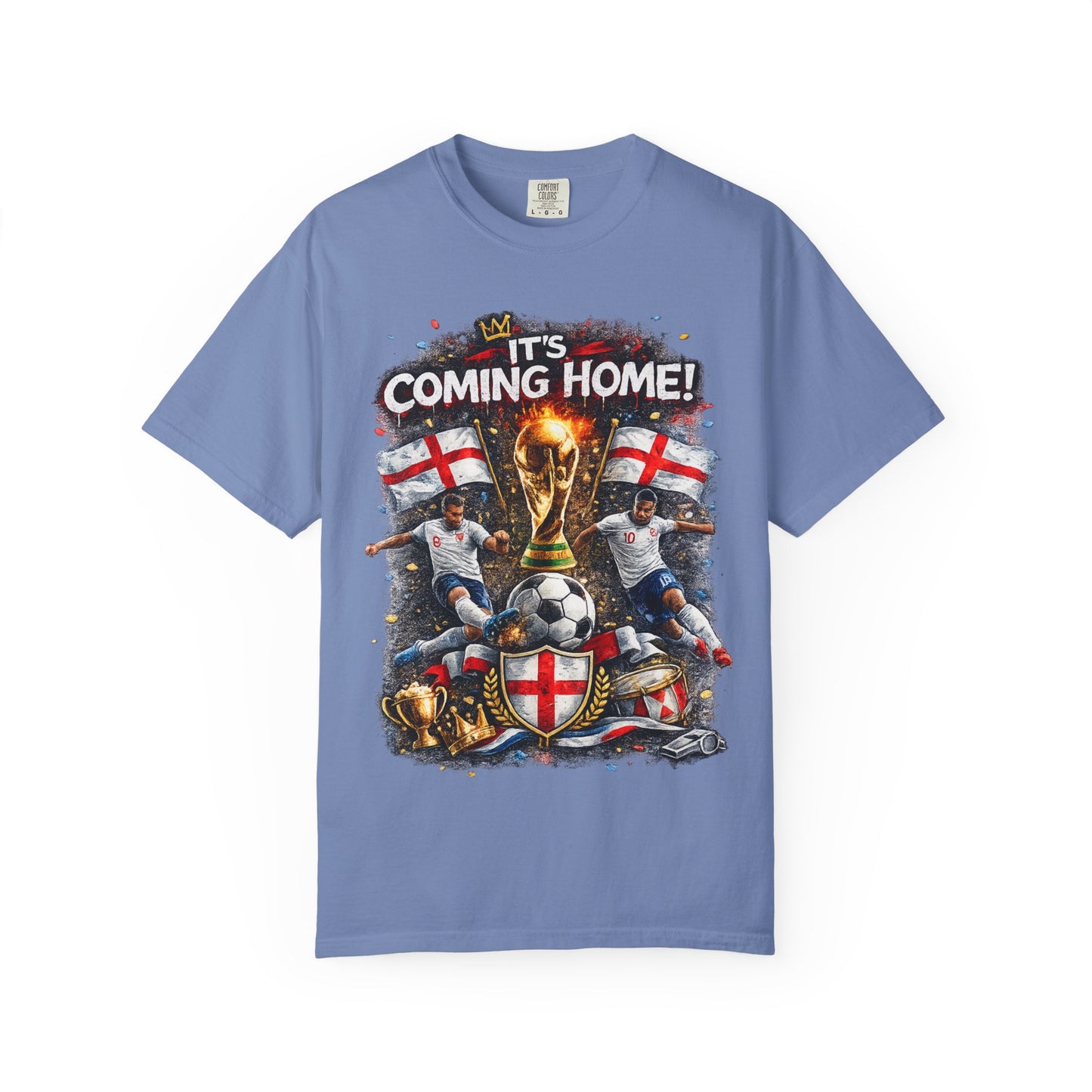 It's Coming Home football World Cup shirt | England flag soccer tee