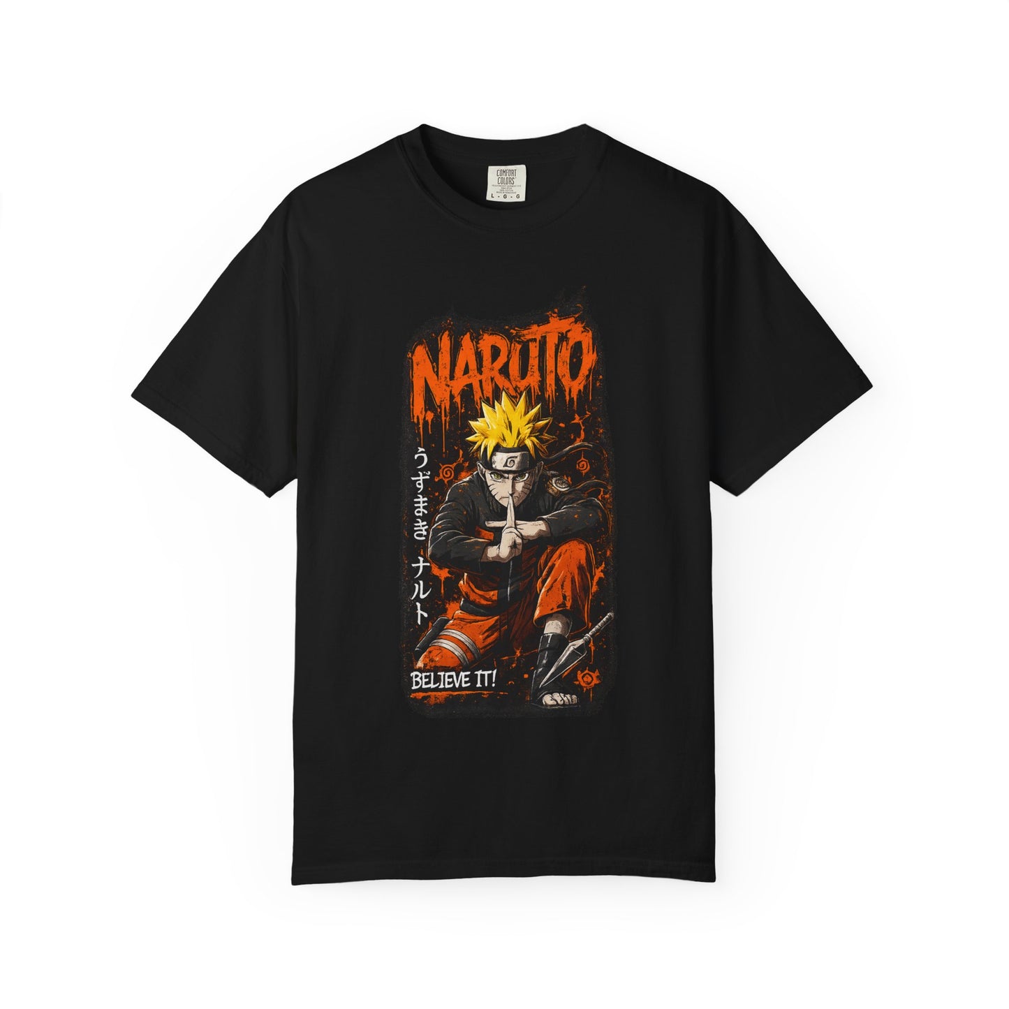 Naruto Graphic T-Shirt — Vintage Anime Design