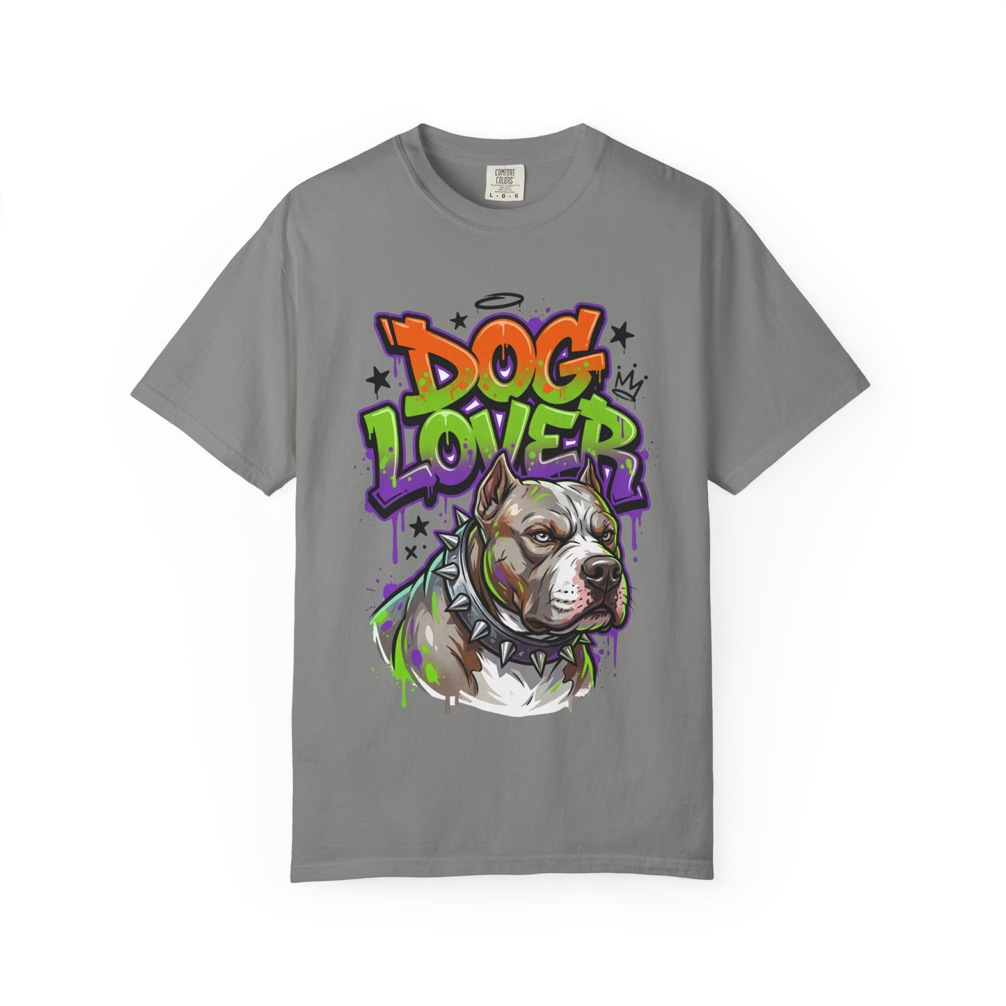 Dog Lover T-Shirt — Urban Graffiti Pitbull Tee