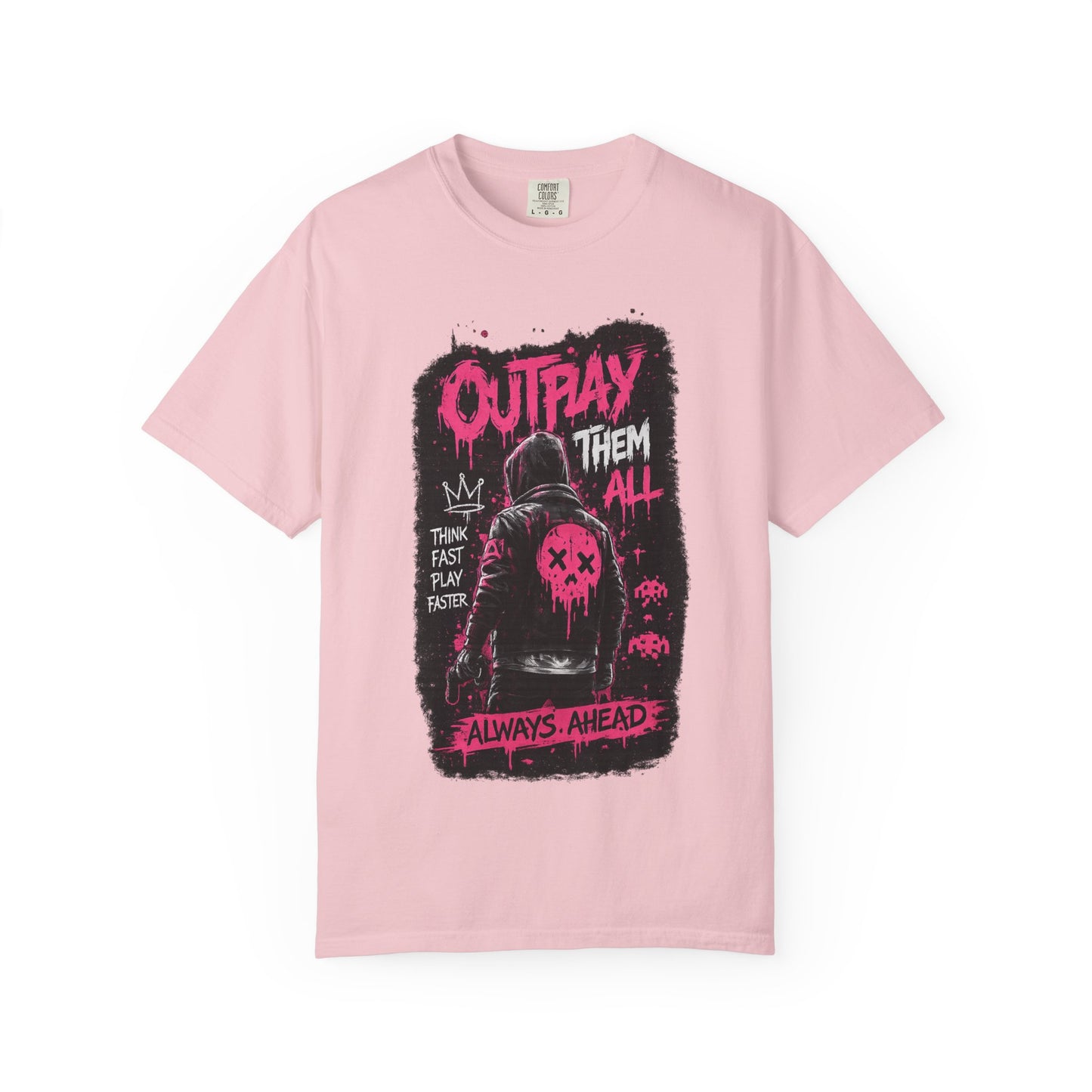 Outplay Them All Graphic T-Shirt — 'Always Ahead' Streetwear Tee