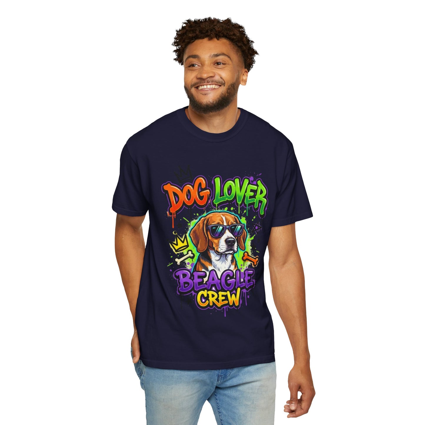 Beagle Crew Dog Lover T-Shirt — Graphic Pet Owner Tee