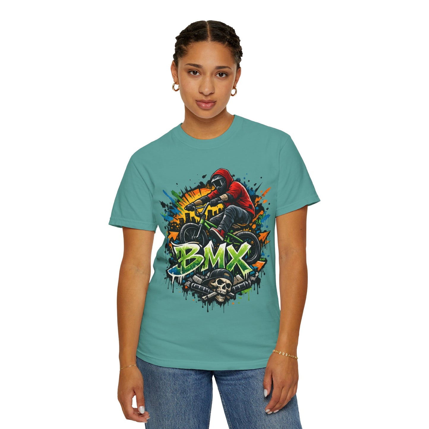 BMX Graphic T-Shirt — Urban Street Bike Rider Tee