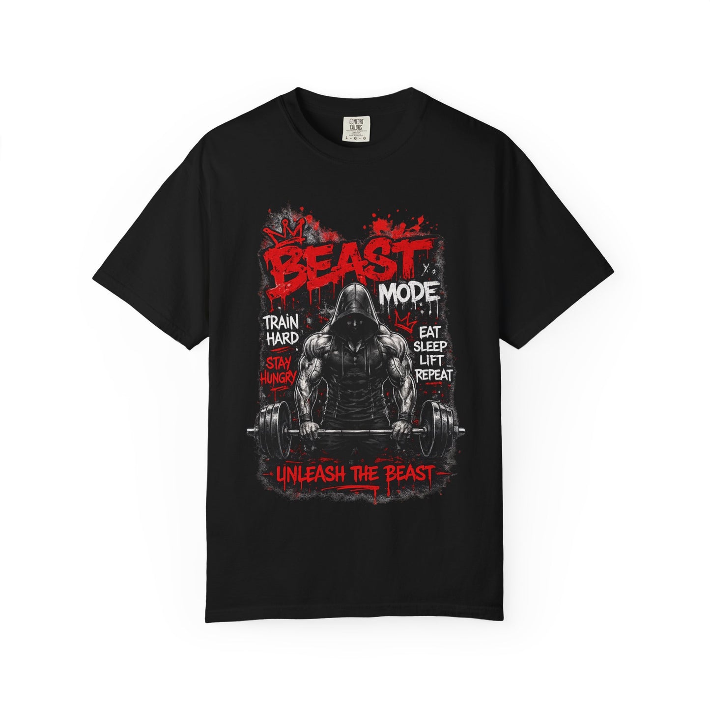 Beast Mode Weightlifting T‑Shirt — "Unleash the Beast" Gym Tee