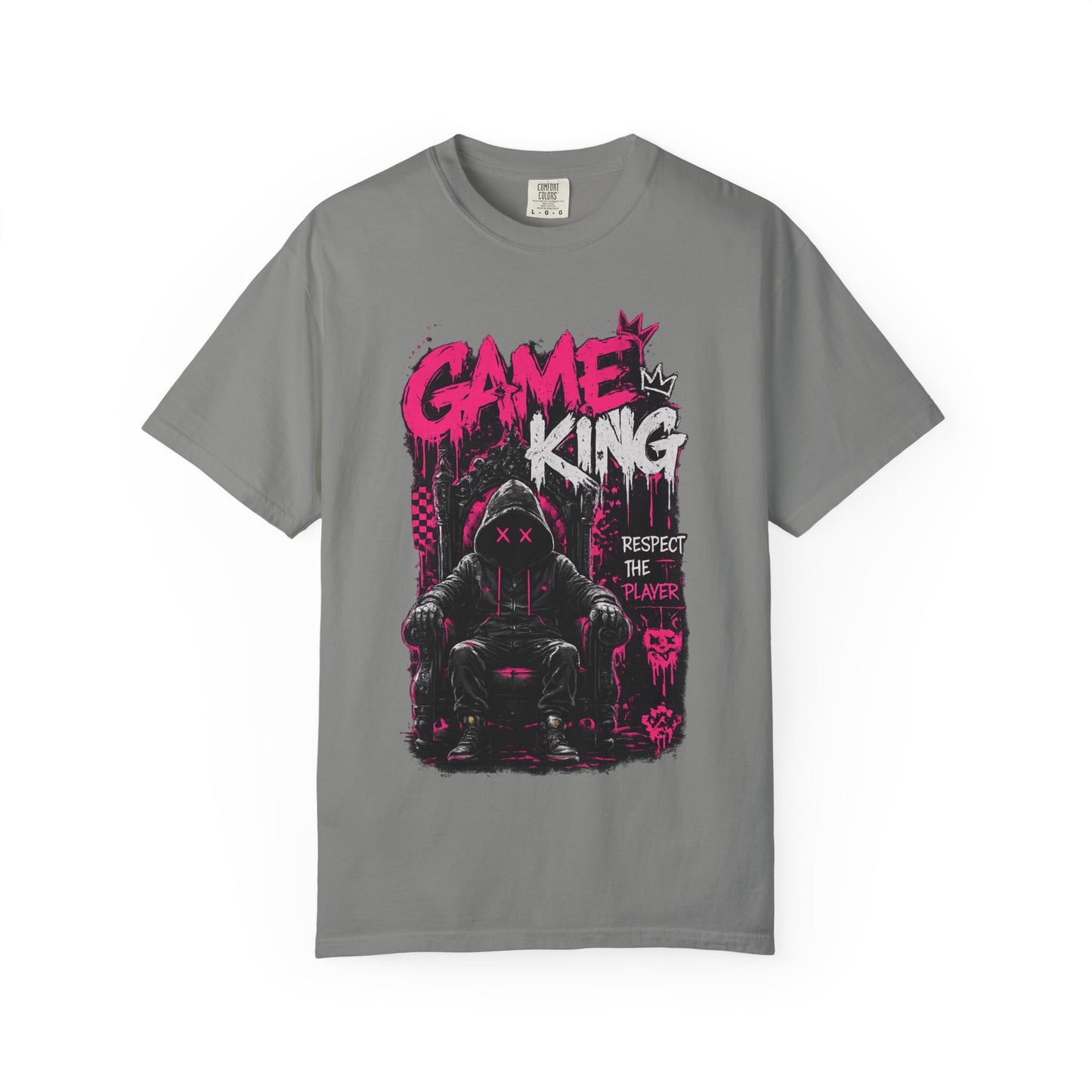 Game King Graphic T-Shirt — 'Respect The Player' Gamer Streetwear