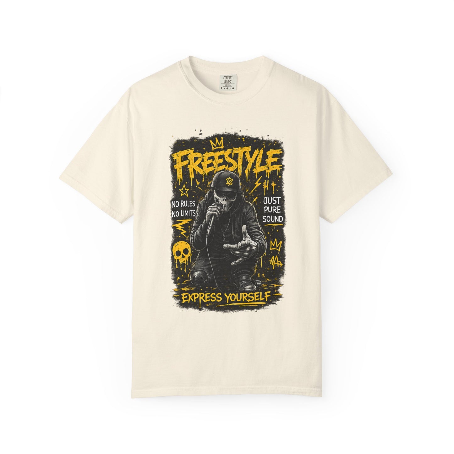 Freestyle Rap T-Shirt — "Express Yourself" Streetwear Graphic Tee