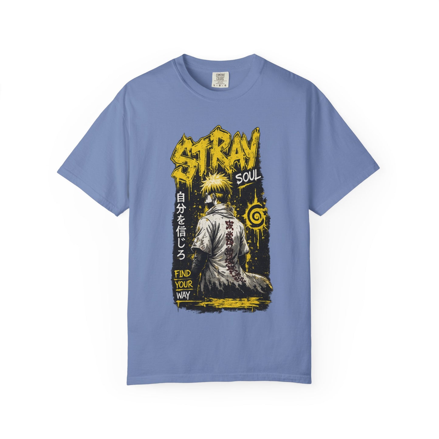 Stray Soul Graphic T-Shirt — Find Your Way Anime Streetwear