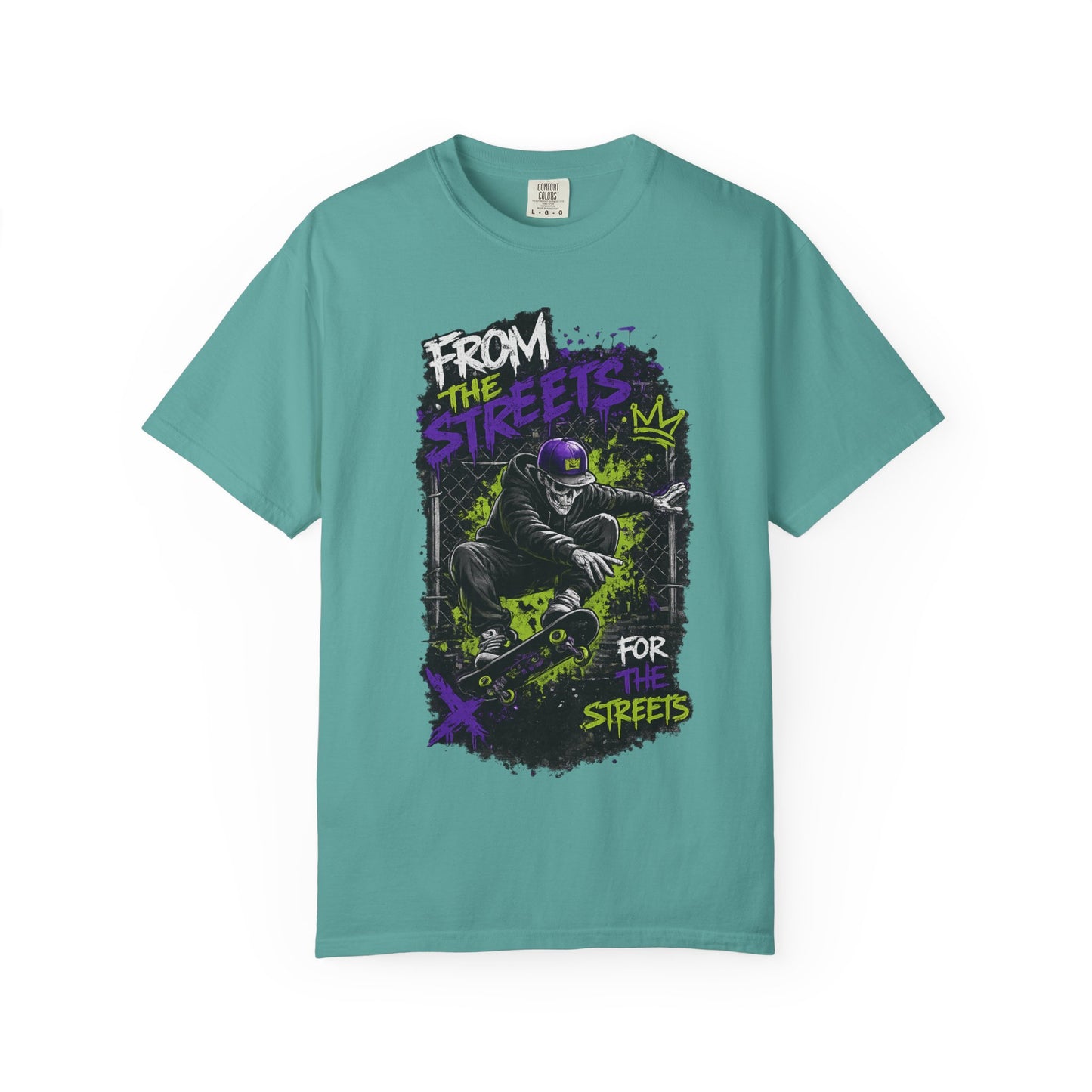 From the Streets Skateboard T-Shirt — Urban Skate Crew Graphic Tee
