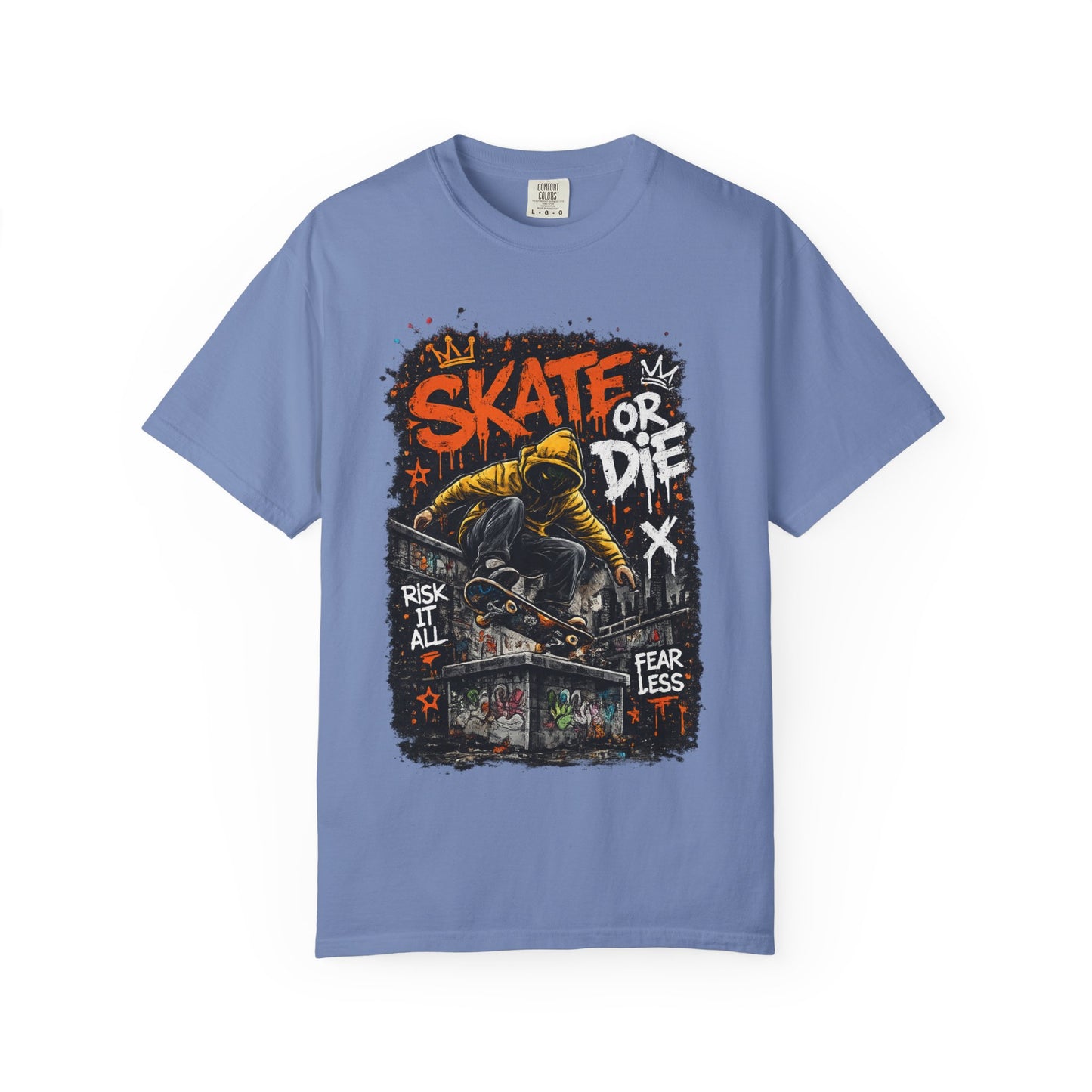 Skate or Die T-Shirt — Fearless Street Skateboard Graphic Tee