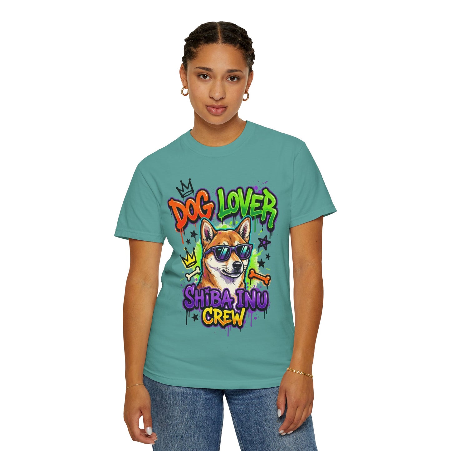 Dog Lover Shiba Inu Crew T-Shirt