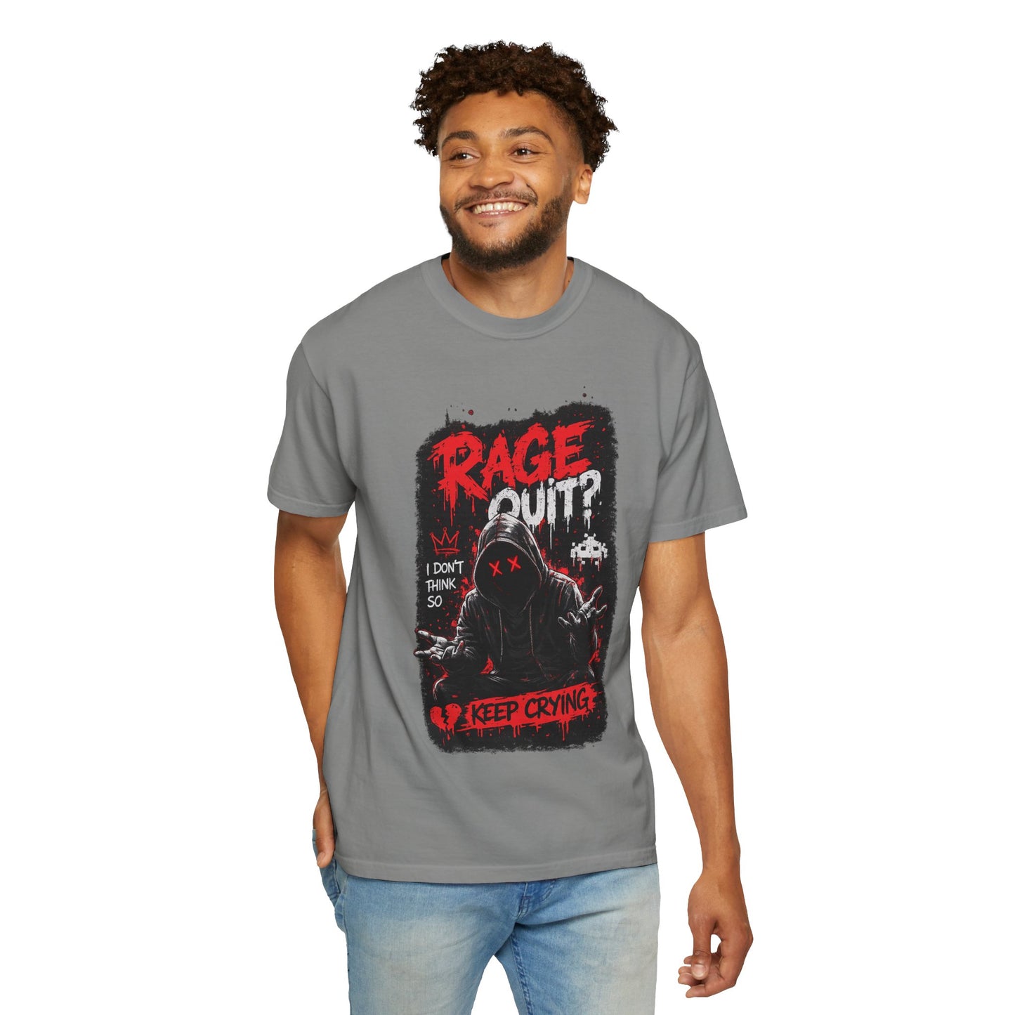 Rage Quit? Keep Crying Graphic T-Shirt