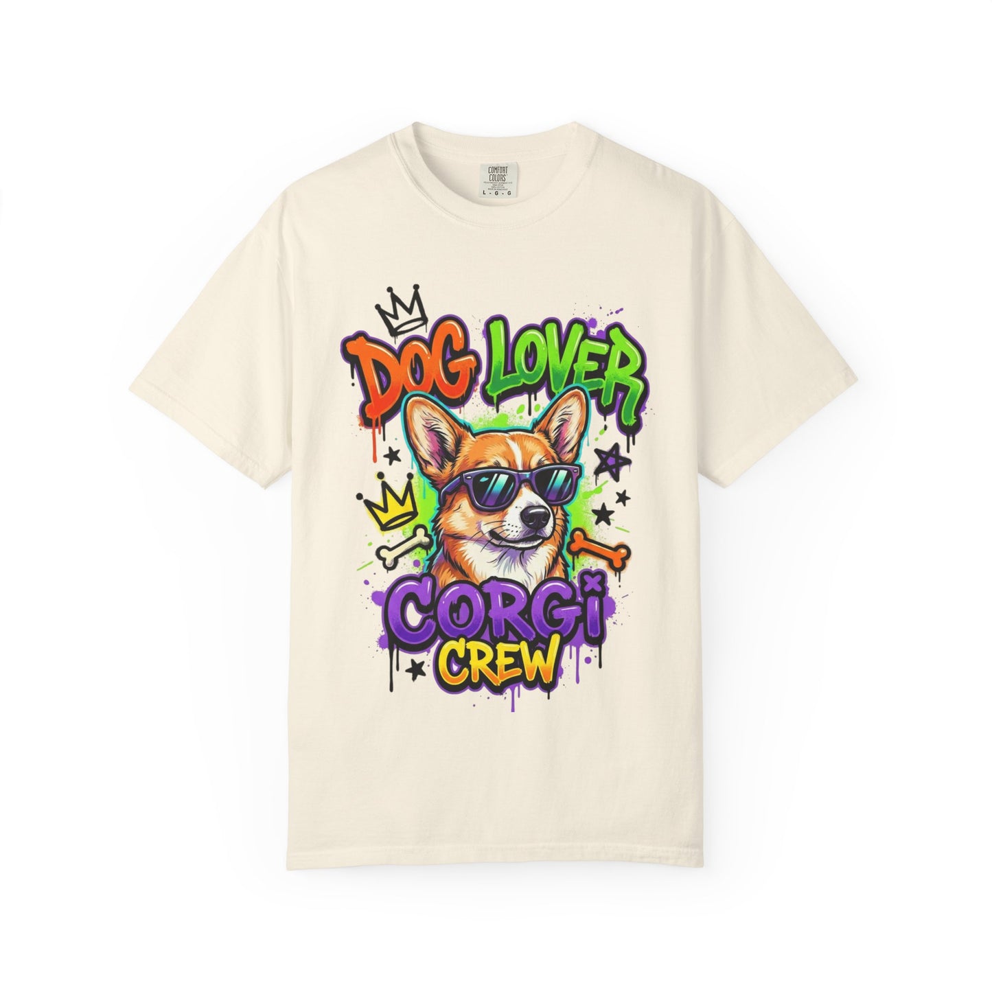 Corgi Crew Dog Lover T-Shirt – Cute Cartoon Corgi Graphic Tee