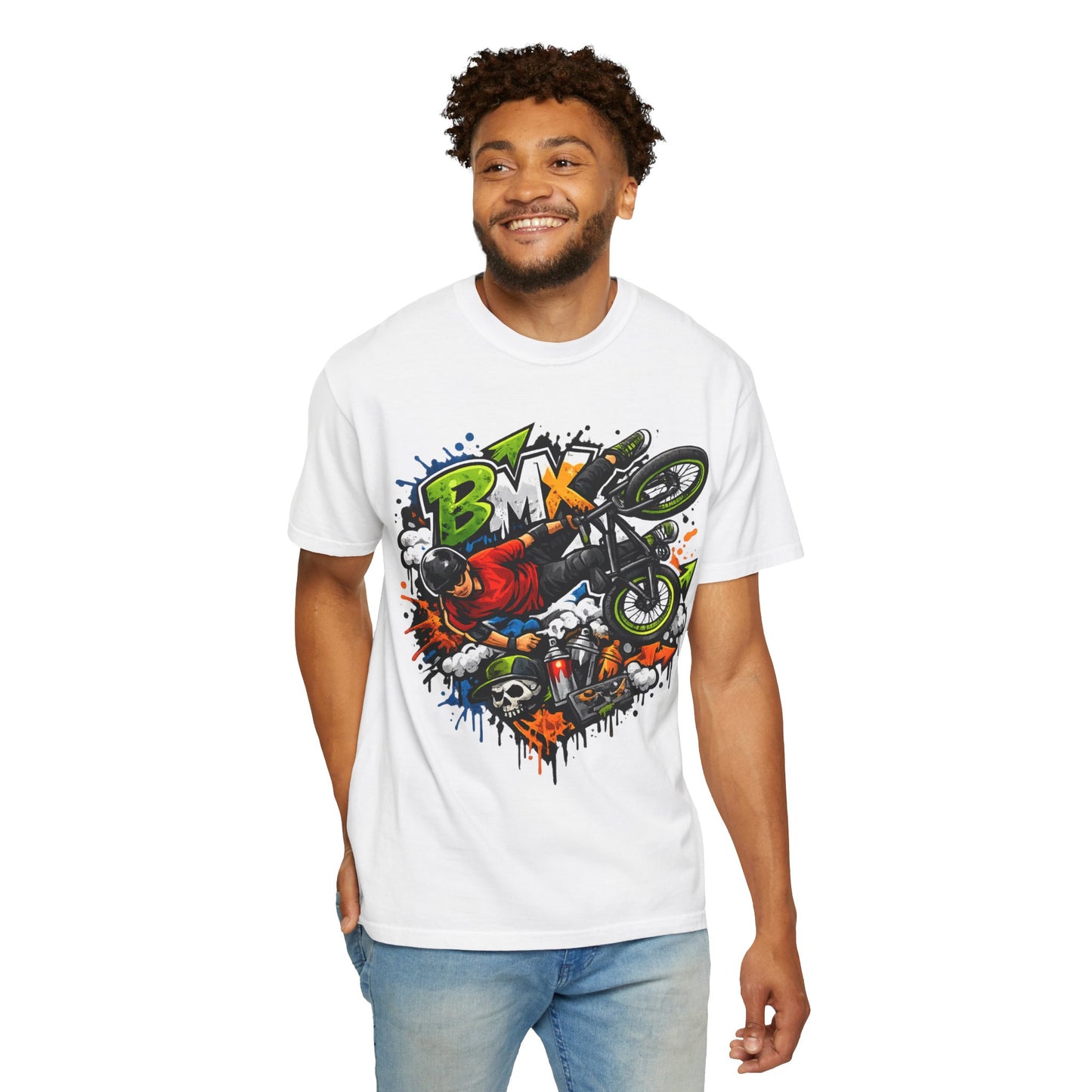 BMX Stunt Rider Graphic T-Shirt