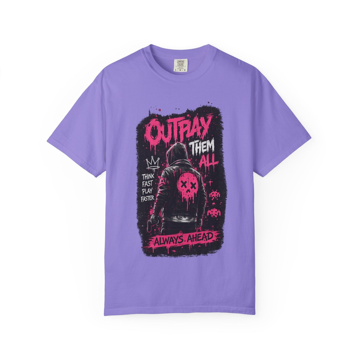 Outplay Them All Graphic T-Shirt — 'Always Ahead' Streetwear Tee