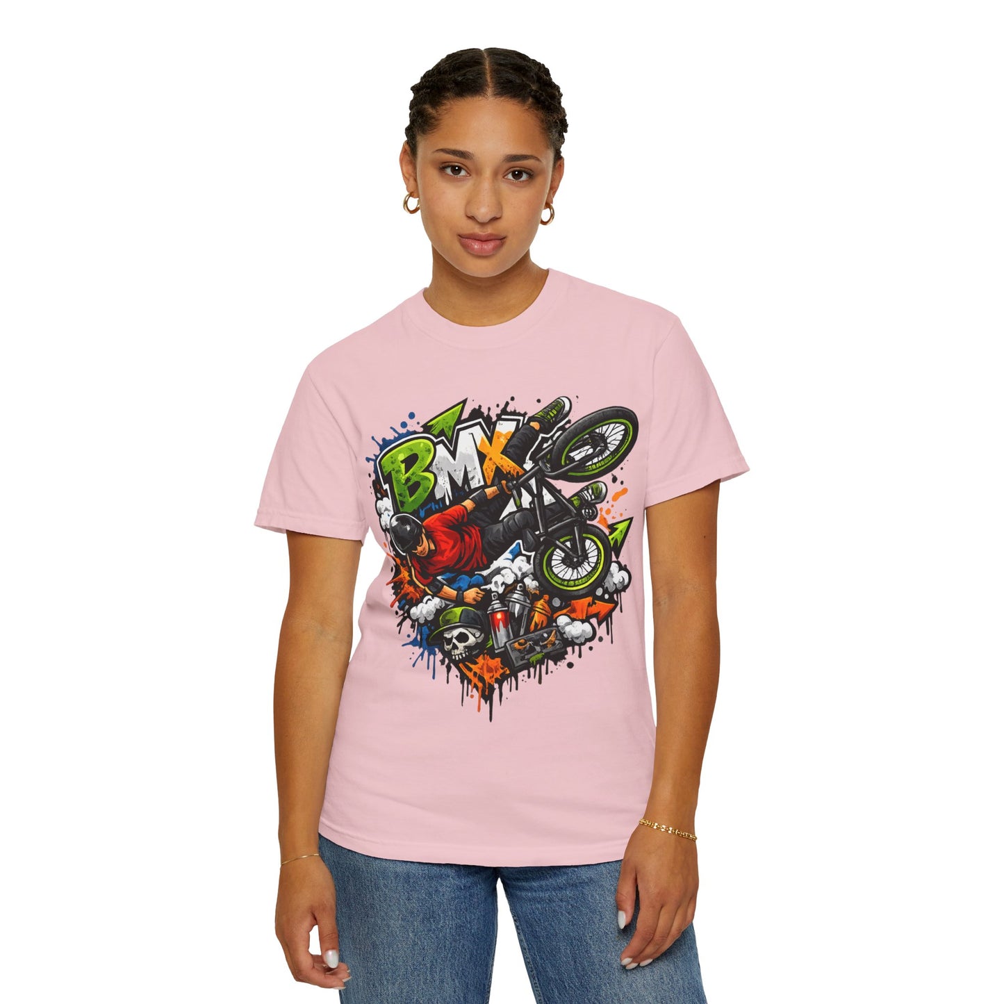 BMX Stunt Rider Graphic T-Shirt