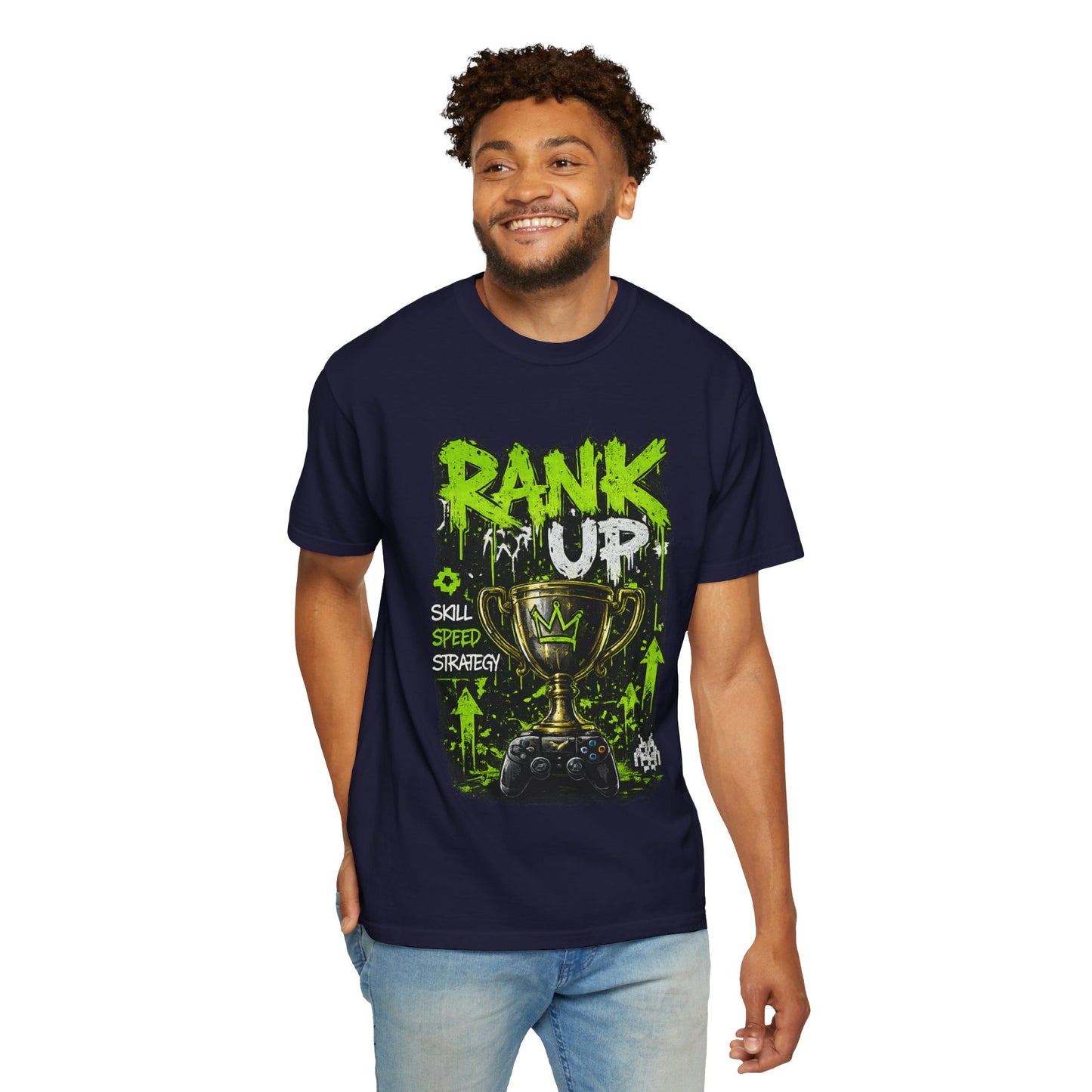 Rank Up Trophy Gaming T-Shirt
