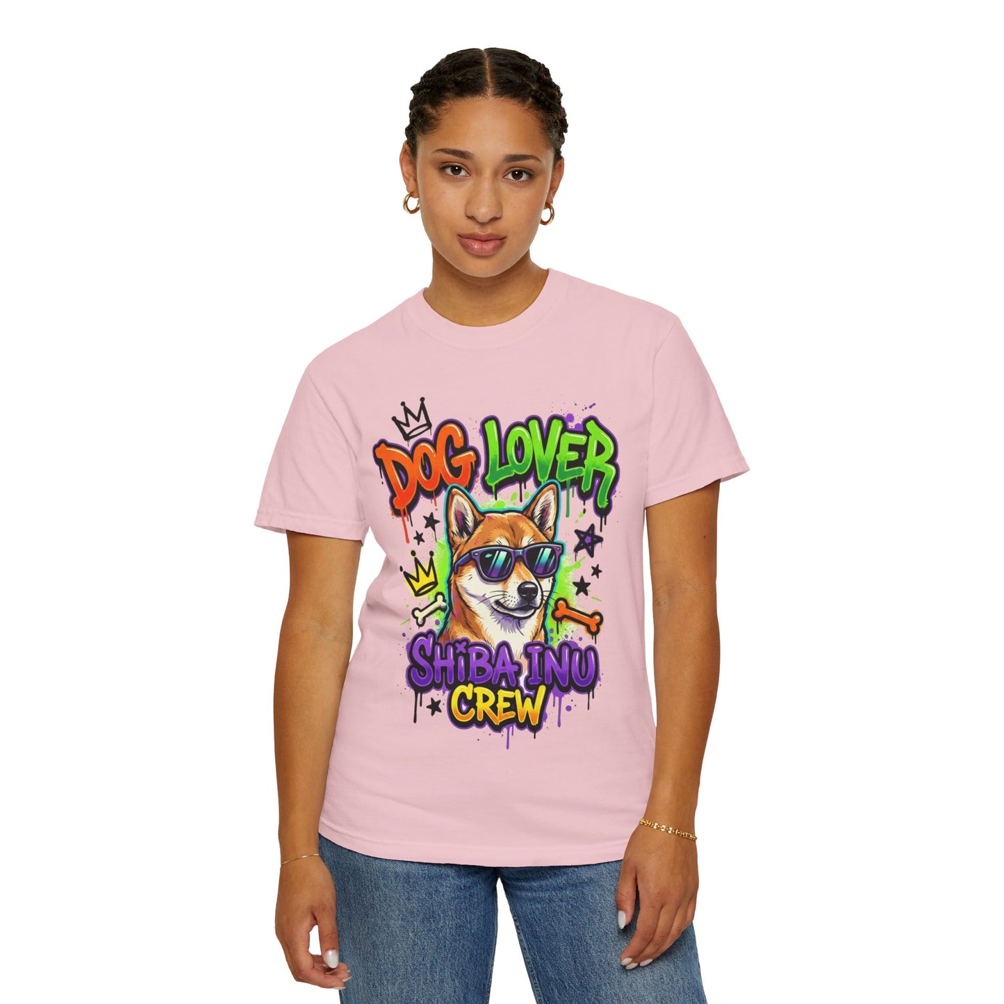 Dog Lover Shiba Inu Crew T-Shirt