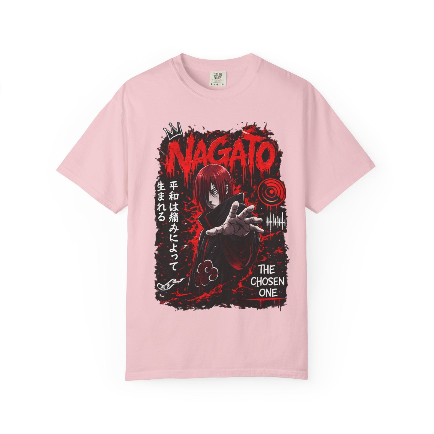 Nagato Graphic T-Shirt — 'The Chosen One' Anime Horror Tee