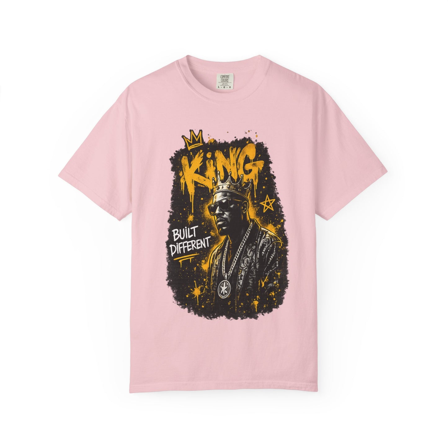 King Built Different T-Shirt — Urban Retro Graphic Tee