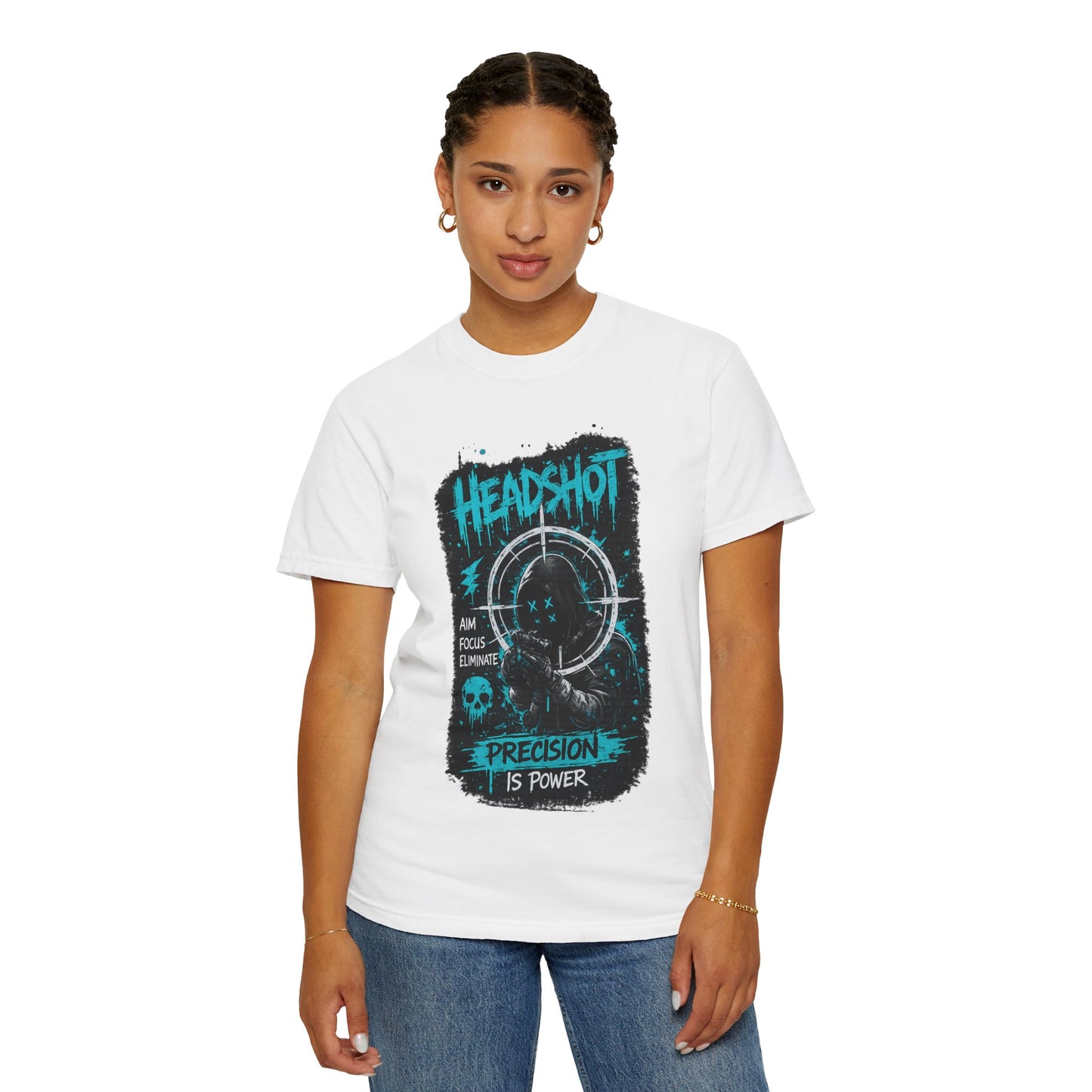 Headshot Precision T-Shirt — Gamer Target Graphic Tee