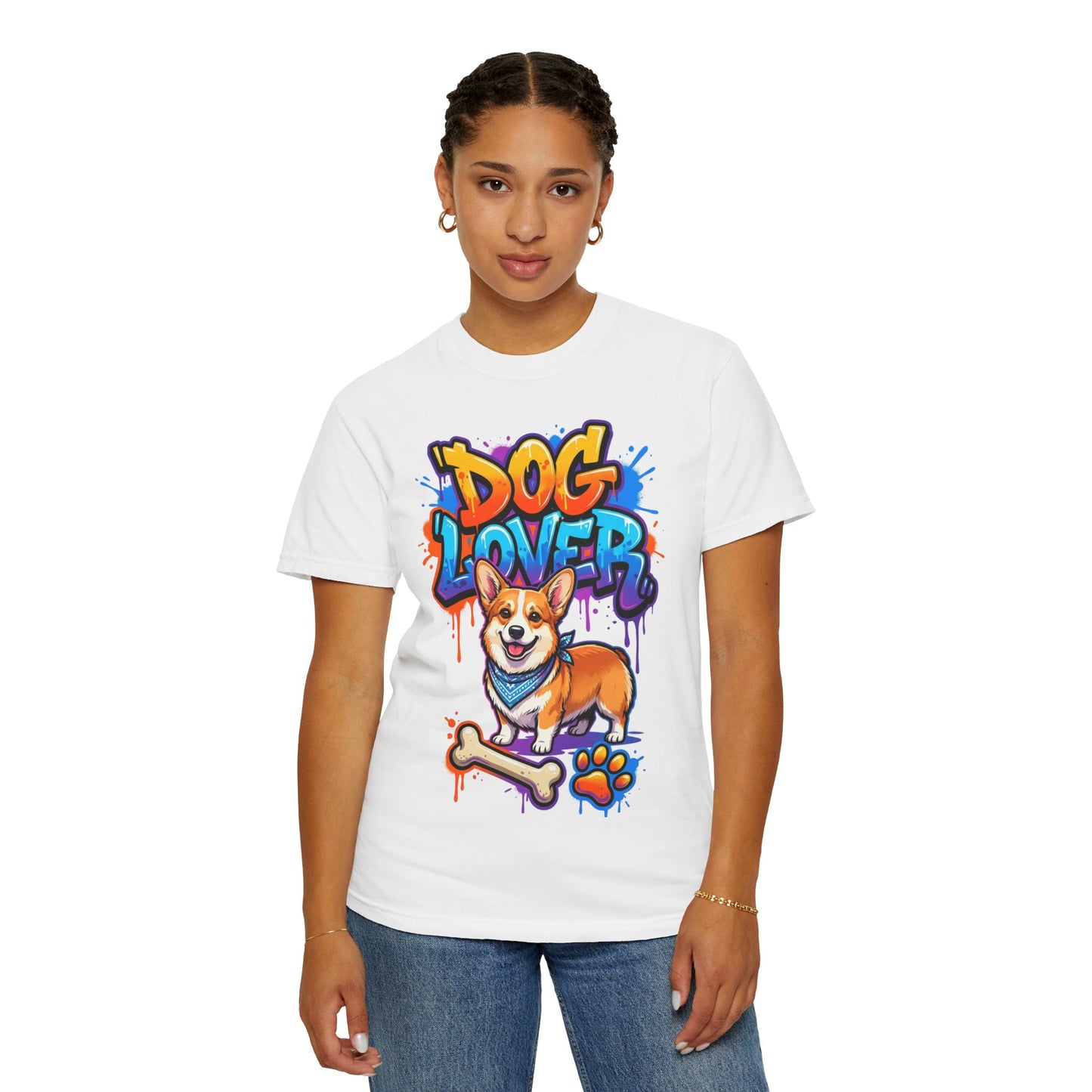 Dog Lover T-Shirt — Cute Corgi Graphic Tee