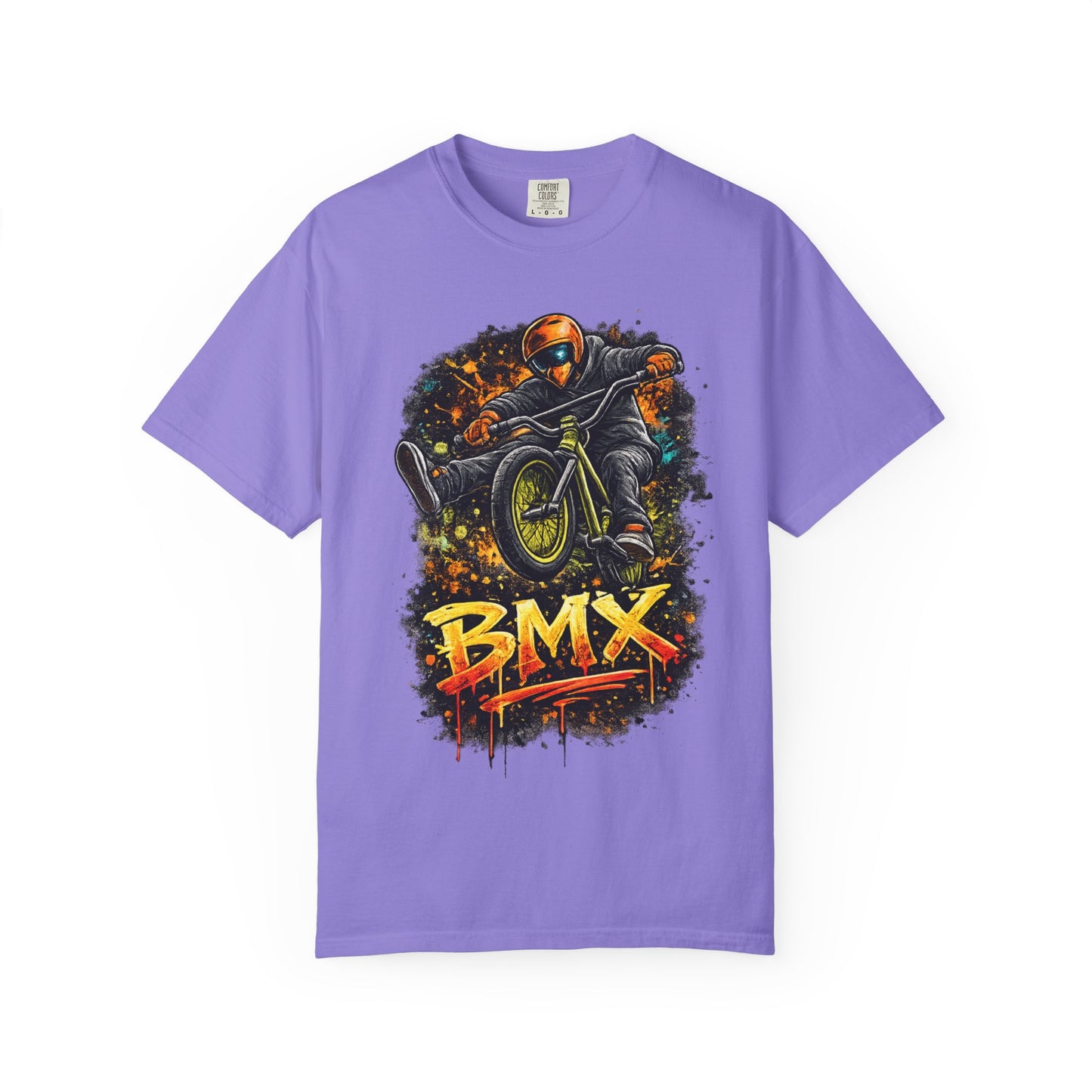 BMX Freestyle T-Shirt — Graphic BMX Rider Tee