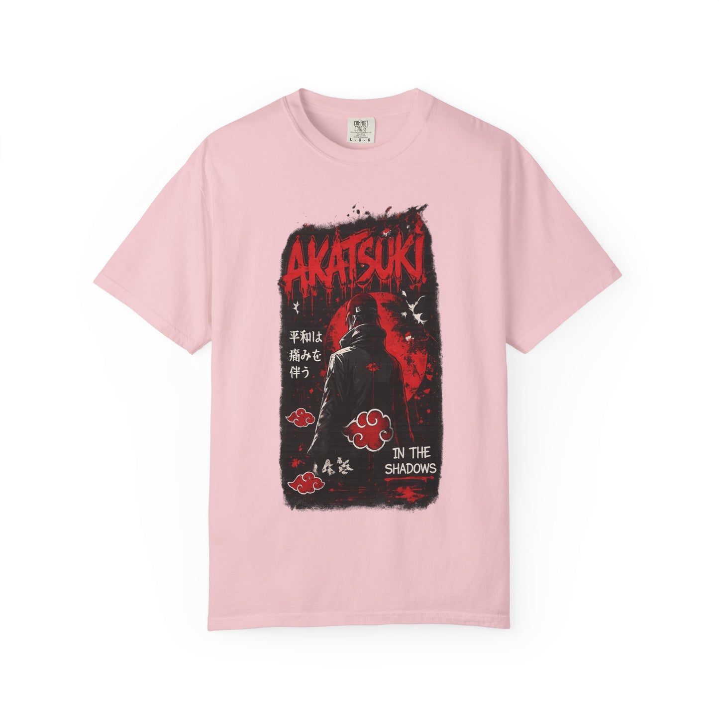 Akatsuki Graphic T-Shirt — Vintage Anime Rogue Clan Design