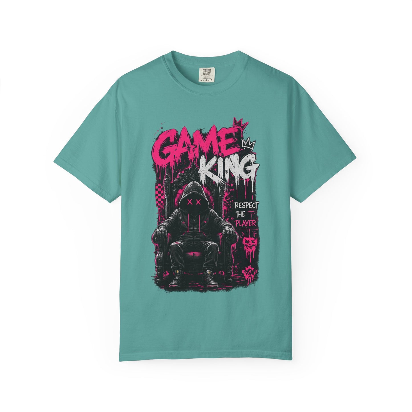 Game King Graphic T-Shirt — 'Respect The Player' Gamer Streetwear