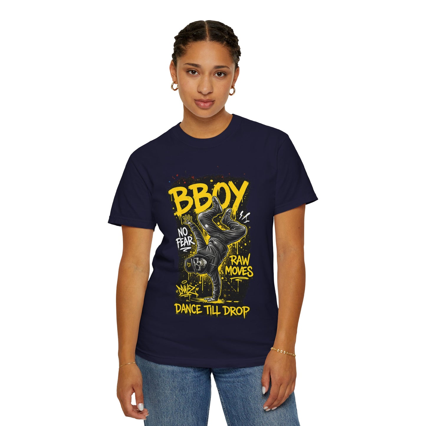 Bboy Breakdance T-Shirt — "Dance Till Drop" Streetwear Graphic Tee