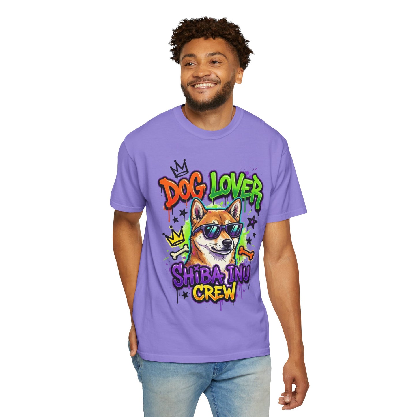 Dog Lover Shiba Inu Crew T-Shirt