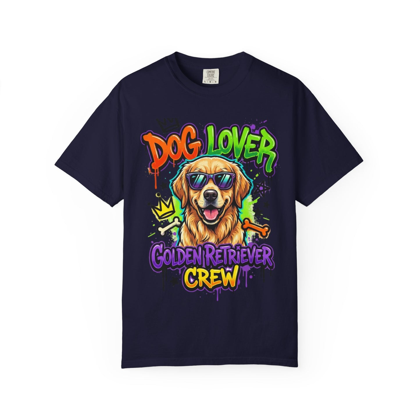 Dog Lover Golden Retriever Crew T-Shirt