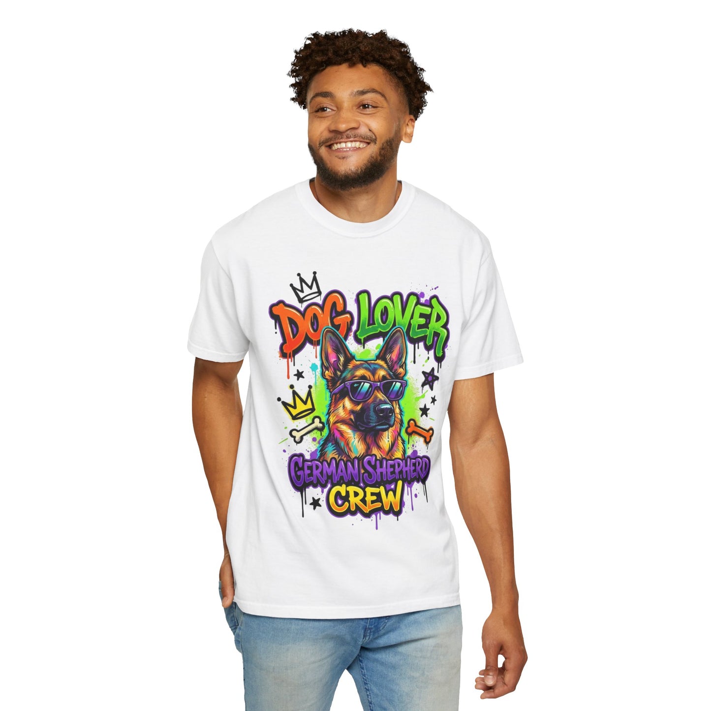 Dog Lover German Shepherd Crew T-Shirt