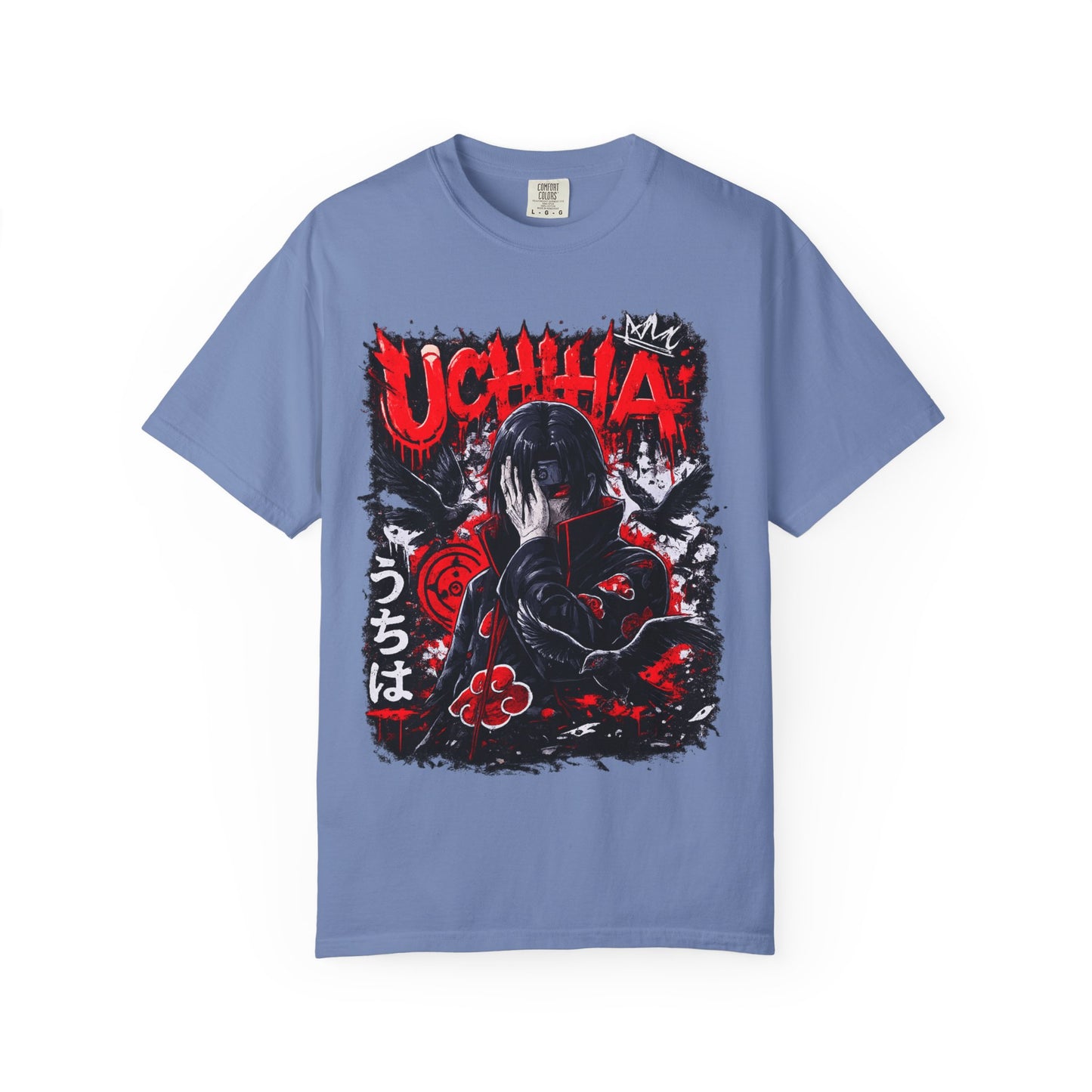 Uchiha Anime Graphic T-Shirt — Dark Manga Ninja Art Tee